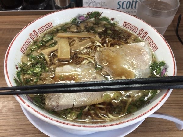 「中華そば大盛」@中華そば しんたくの写真