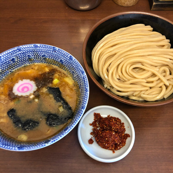 「辛つけ麺 大盛」@次念序の写真