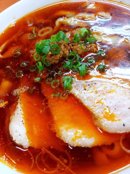 「ラーメン・辛口」@日陰の写真