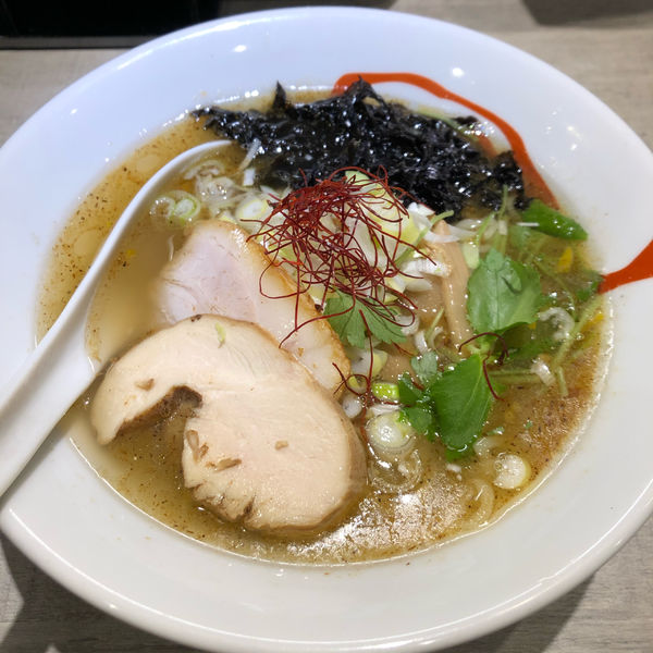 「さば塩(ラーポン使用)」@麺屋 福籠 中央銀座通り店の写真