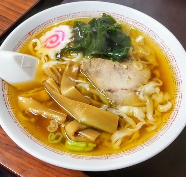 「ラーメン500円」@手打ちラーメン つるや食堂の写真