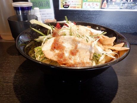 「塩鰹油そば　並」@油そば専門店 春日亭 高田馬場駅前店の写真