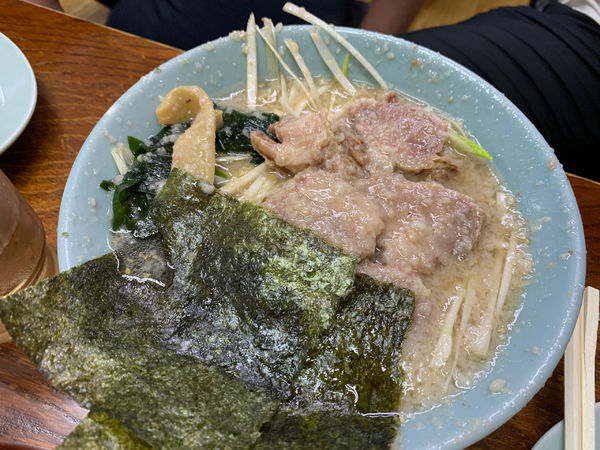 「塩ネギチャーシュー麺」@ラーメンショップ 牛久結束店の写真