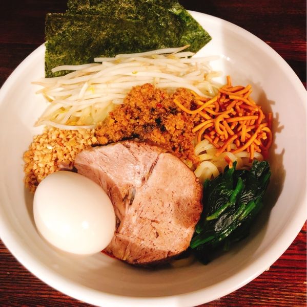 「特製汁なし坦々麺」@自家製麺ほうきぼし 神田店の写真
