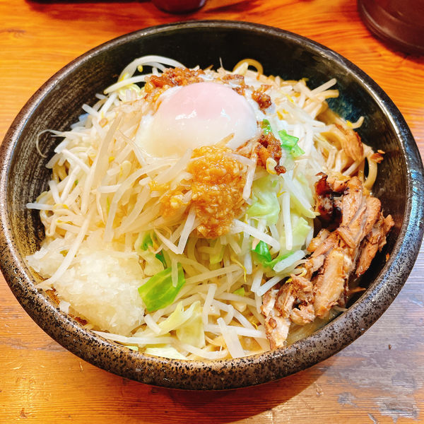 「濃厚G郎まぜそば」@三代目麺処 「まるは」極 船橋店の写真