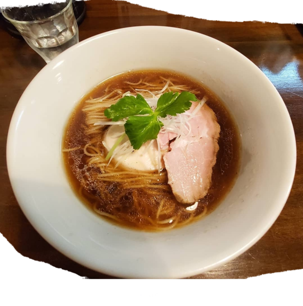 「貝節醤油らーめん」@CLAM＆BONITO貝節麺RAIKの写真