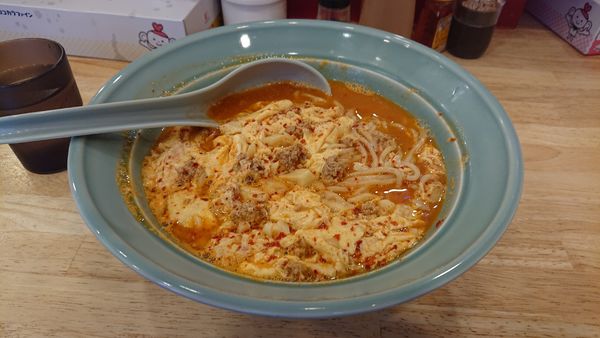 「担々麺中辛(８５０円)」@らーめん食堂 赤玉の写真