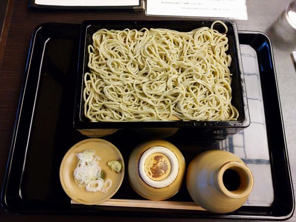 「せいろうそば 2枚（750円×2）」@かんだやぶそばの写真