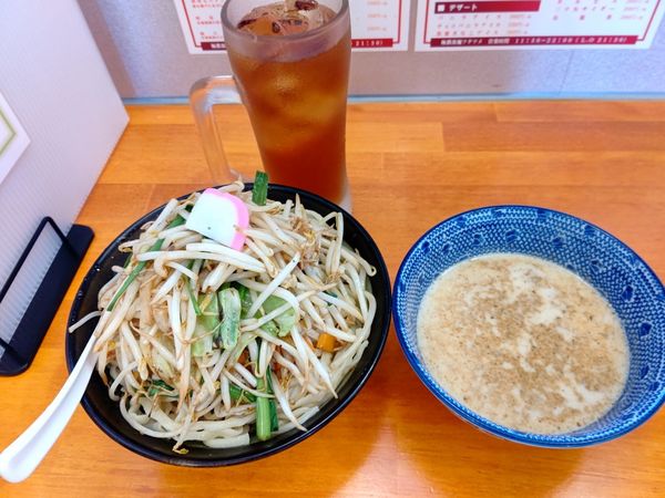 「もりタンメン(並盛・225g)957円→950円+烏龍茶」@極濃湯麺 フタツメ 前橋店の写真