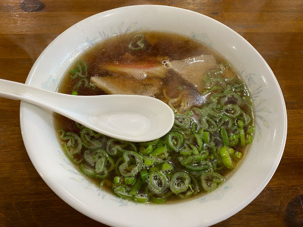 「ラーメン580円」@熊屋食堂の写真