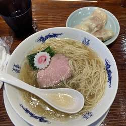 山椒そば+ワンタン（肉2個・海老2個）