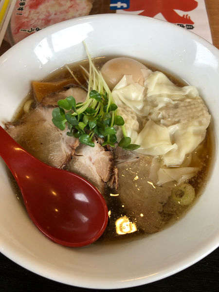 「煮干しラーメン」@麺屋 鶴と亀の写真