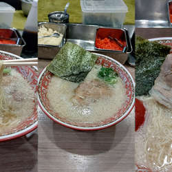 『らーめん(¥780)』を脂多めで…