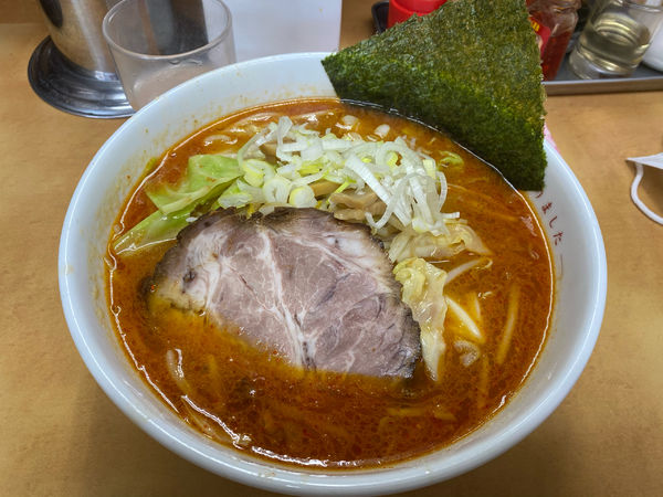 「味噌オロチョンラーメン（５倍）880円」@赤レンガの写真
