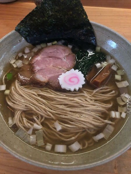 「だしそば　しお　900円」@だし・麺 未蕾の写真