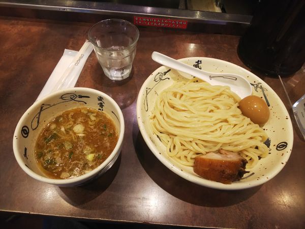 「味玉白つけ麺 大盛」@麺屋武蔵 武骨外伝の写真