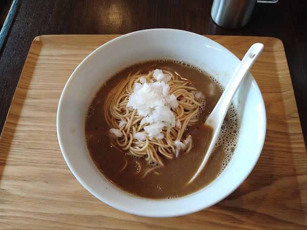 「週末限定　雷浮　極煮干し（800円）」@Life is beautiful らぁ麺 & Cafe'barの写真
