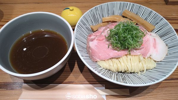 「醤油つけそば¥940-」@soba.shoの写真