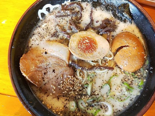 「ラーメン＋味玉」@熊本ラーメン 火の国 改の写真