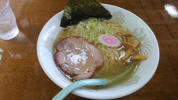 「塩ラーメン750円」@自家製手打ち白河ラーメン 麺家の写真