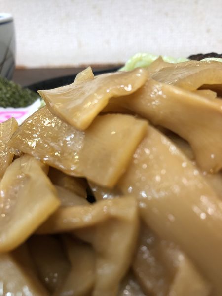 「つけ麺小200g  追加メンマ」@麺屋こうきの写真