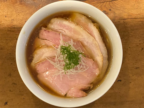 「焼豚中華そば」@中華そば しば田の写真