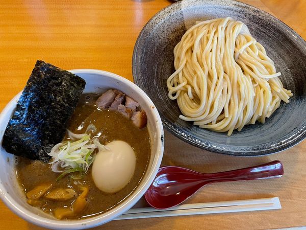 「味玉つけ麺（中盛り）」@つけ麺 大武の写真