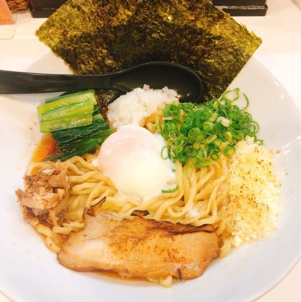 「海老まぜそば」@海老・特濃煮干そば まるはの写真