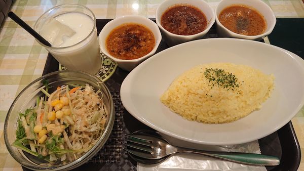 「プラックセット 880円」@カレースタンドPLUCKの写真