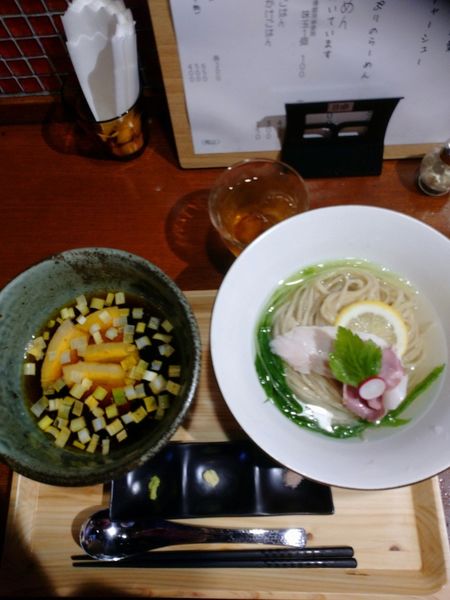 「昆布水つけ麺」@Ramen みず菜の写真