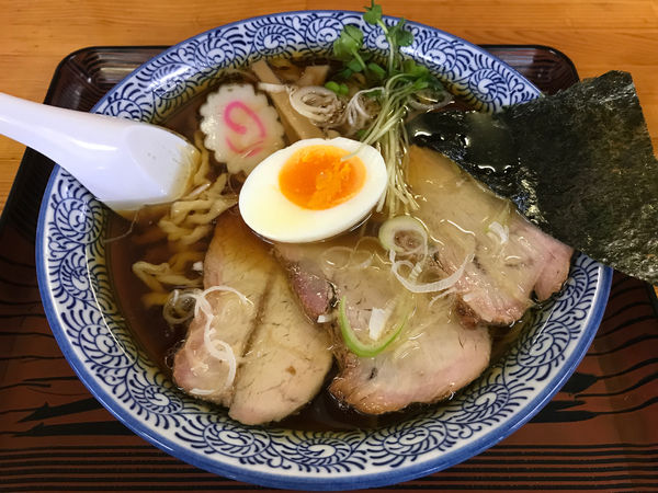 「手打中華　700円」@白河手打らーめん うさぎの写真