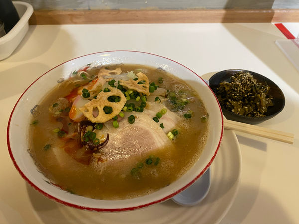 「幸運八ちゃんぽん」@八ちゃんラーメン ラーメン博物館店の写真