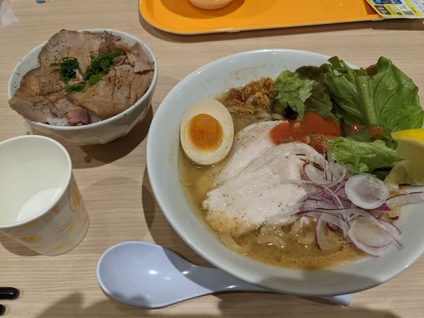「味噌もりnoodle780円」@味噌もりNOODLE みやみや イオンモール多摩平の森店の写真