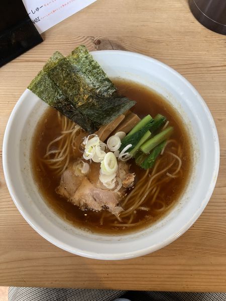 「和風ラーメン　800円」@らーめんHANABIの写真
