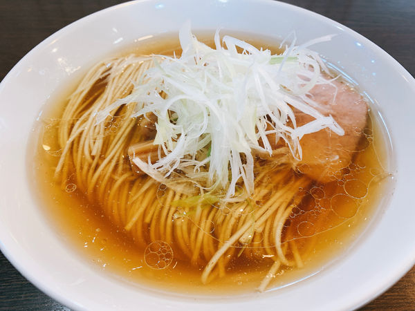 「秋刀魚煮干塩そば」@中華そばイデタの写真