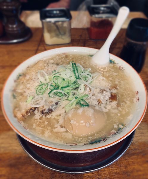 「【限定】環七背脂チャッチャラーメン（並￥850）他」@渡なべの写真