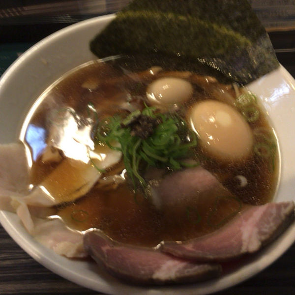 「特製煮干しトリュフそば」@志奈そば 田なかの写真