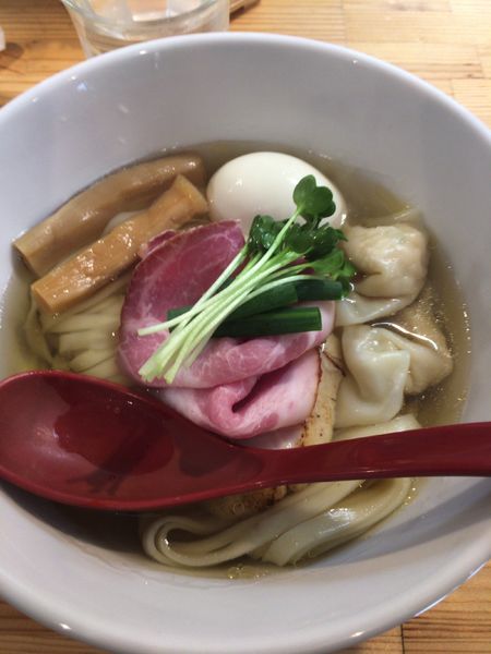 「(松)特級中華そば　白醤油　1,000円」@自家製麺 くろ松の写真