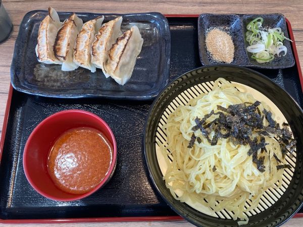 「ざる龍の餃子セット　￥９２０」@らーめん龍の写真