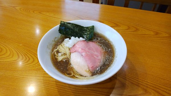 「背脂煮干しそば」@中華そば 児ノ木の写真