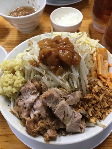 「小まぜそば　850円」@ラーメン赤沼の写真