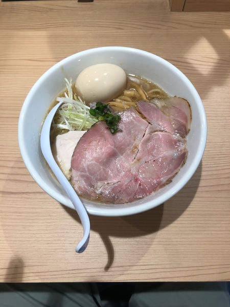 「味玉中華そば　醤油」@貝出汁中華そば くらむの写真