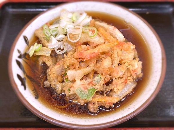 「かきあげそば￥440」@そばよし 本店の写真