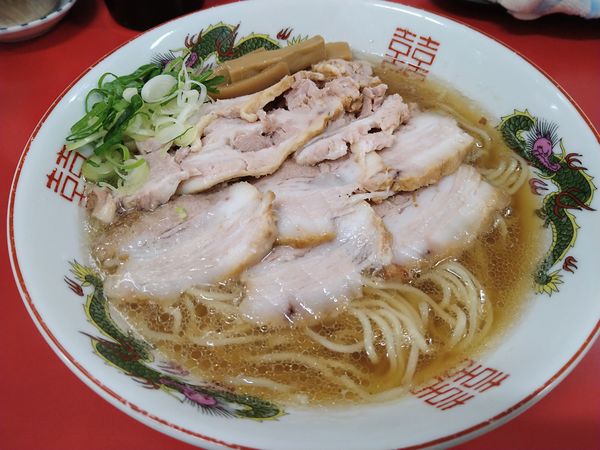 「中華そば¥800＋チャーシュー麺変更¥200」@中華そば 竹千代の写真