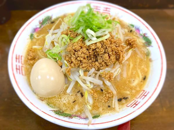 「味噌らーめん￥800」@新潟発祥 なおじ 御茶ノ水店の写真