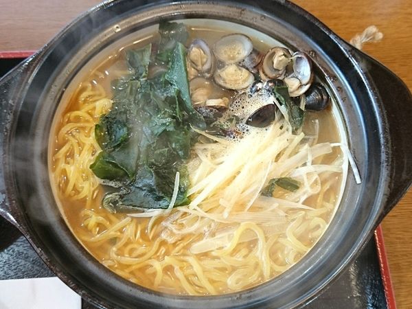 「しじみ煮干ラーメン」@麺福八の写真