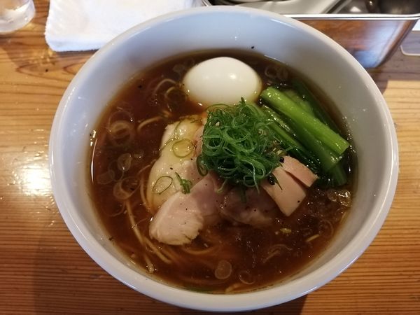 「本日の特製地鶏中華そば　　1300円」@麺処 図鑑の写真