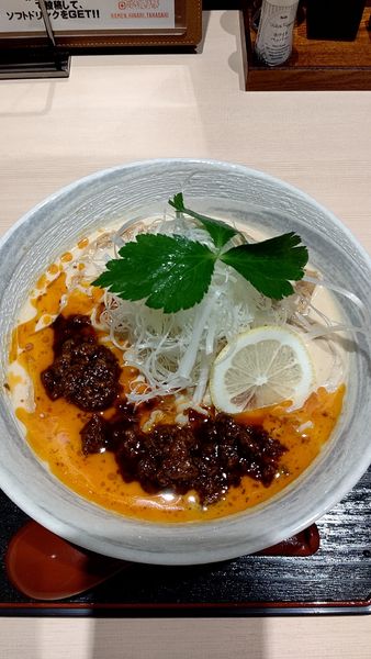 「豆乳冷やし担担麺　930円」@らーめん 伎なりの写真
