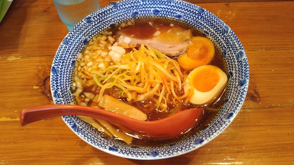「ネギラーメン¥700+味玉¥50-」@弘富の写真