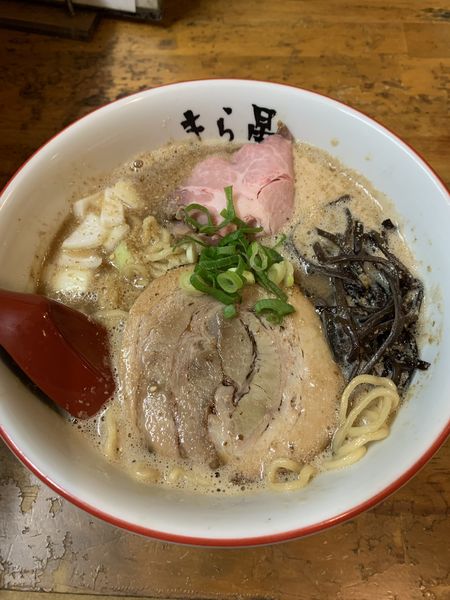 「2種盛りチャーシューどとんこつ 880円」@きら星の写真